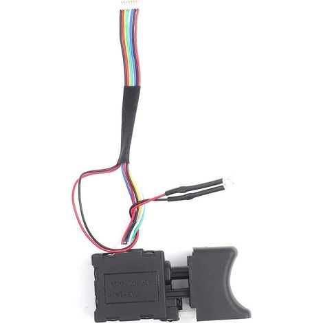 Interrupteur pour perceuse électrique 16 A, clé dynamométrique à vitesse réglable pour appareils industriels sans balais (1/5)