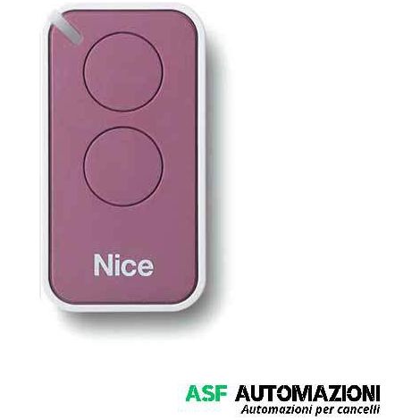 Trasmettitore per cancelli 2Ch 433Mhz Nice Era Inti Lilla