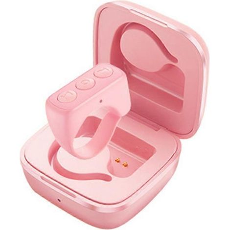 Pinkfarbene Bluetooth-Fernbedienung zum Umblättern von Seiten und Steuern von Videos per Fingertipp – Fernbedienungs-Scrollzubehör (1/5)