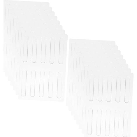 Lot de 50 protections adhésives pour portes de placard, butoirs (1/5)