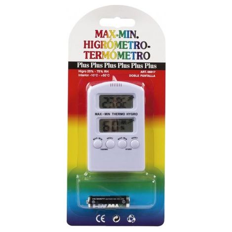 TERMOMETRO HIGROMETRO DIGITAL PLUS - EHLIS