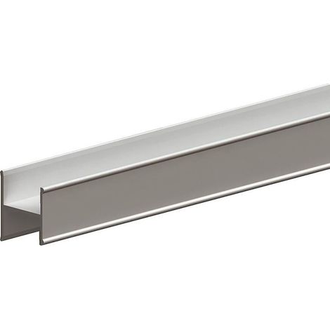 SLID'UP 220 H-Profil 180 cm, 18 mm, silber