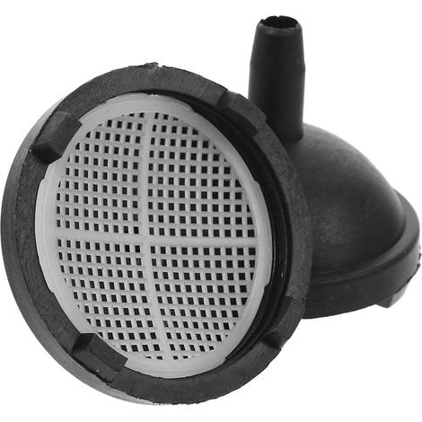 Stück schwarze PVC-Wasserpumpen-Einlassventilfilter für elektrische Sprühgeräte, beschwerter Schlauchfilter für Gartenarbeit und Pflanzenschutz
