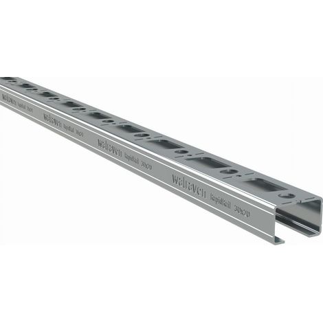 RapidRail Montageschiene - 30 x 20 mm 2 Meter GS - WALRAVEN - 650530202