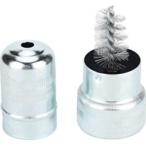 Brosse de nettoyage de bornes de batterie, nettoyeur de bornes de voiture de petite taille, fer galvanisé, facile à transporter, performance stable pour bateau (1/5)