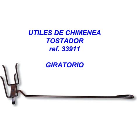 Utensili da camino Tostapane rotante 450 mm 33911