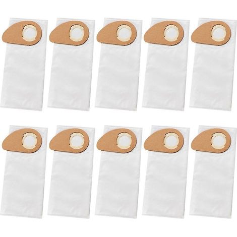 Sacs à poussière de rechange pour aspirateur Nilfisk Buddy II 12/18 : 10 sacs poubelle non tissés de rechange (pièces de rechange) (1/5)