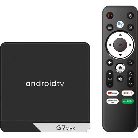 G7 Max S905X4 4GB/64GB Dual Wifi Control Voz Android 11 - Android TV (1/5)