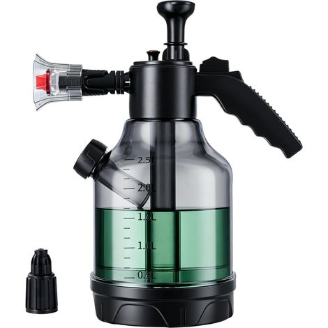Pulvérisateur De Mousse - 12,99x5,12 Pouces Pulvérisateur De Mousse Électrique, Laveuse De MousseAu Savon Pressurisé À La Main, Portable Pour Les Détails De Voiture Camion Moto SUV Véhicules (1/5)