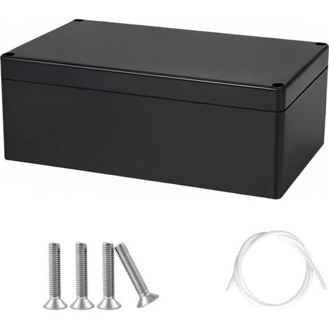 Boîte de jonction pour électronique, Boîte de Dérivation étanche IP65, Boîtier électronique en Plastique, Boîtier de Câblage, pour Électrique - 200 x 120 x 75 mm (1/5)