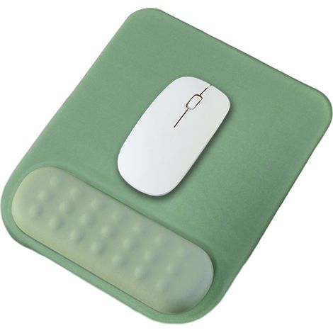 Wrist Support - Memory Foam - Non Slip Rubber Base - For Laptop And Desktop Use - Office Gaming Work - 1 Piece (1/5)