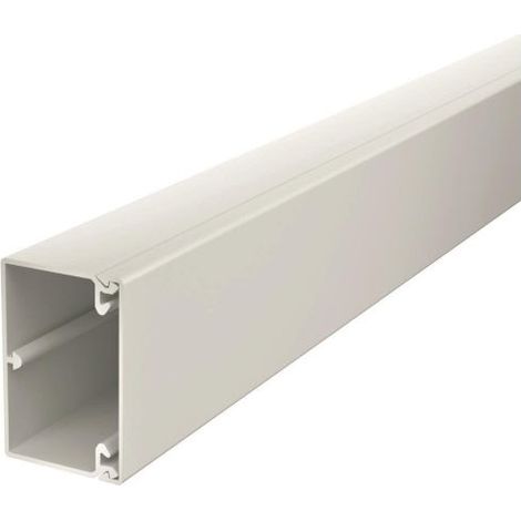 OBO Bettermann Vertr Wand-/Deckenkanal 40x60x2000mm rws WDKH-40060RW 2 Stk (1/3)
