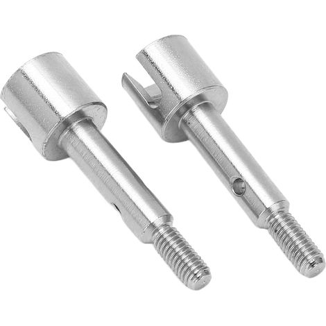 1 Paire de Protections d'Essieu Arrière en Acier Inoxydable pour WLtoys 144001/144002, Accessoires de Rechange RC (1/5)