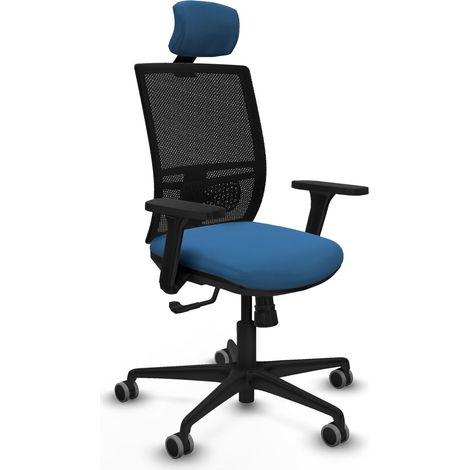 Sedia da ufficio piqueras y crespo Yunquera nero comoda regolabile (1/2)