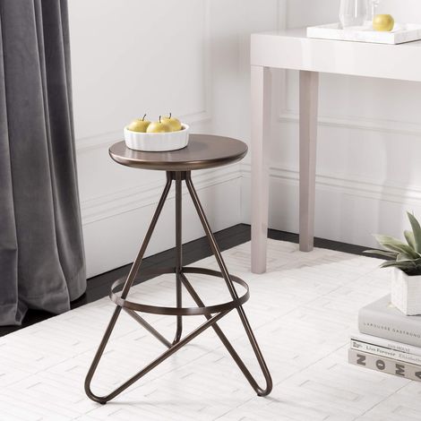 Tabouret de Bar en métal Style Industriel 41 x 41 x 60,96 cm (1/5)
