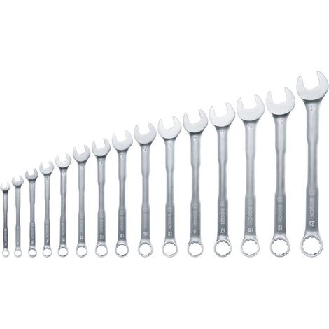 Bosch Ring-Maulschlüssel-Set, 6-21 mm 15-tlg. - 1600A03AH5 (1/5)