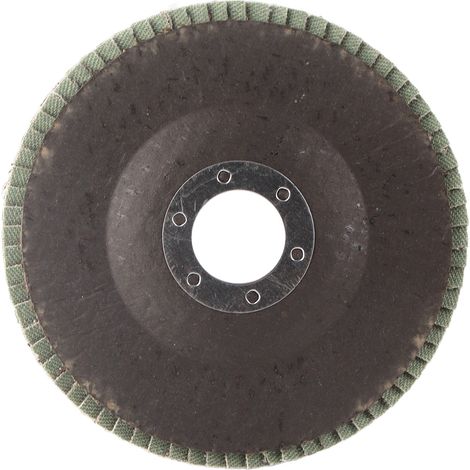 Disque à lamelles abrasif 4,5 pouces, lot de 10, meule souple à faible bruit, dissipation thermique efficace, ponçage et meulage universels (1/5)