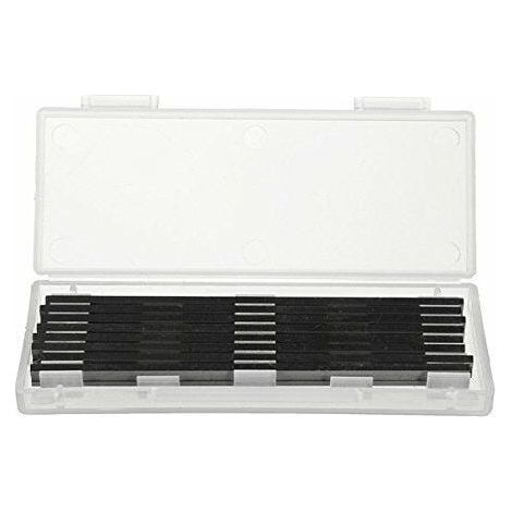 10Pcs 82Mm X 5.5 Mm Hss Rabot Réversible Lames Pour Bosch Black Decker Mafell (1/4)