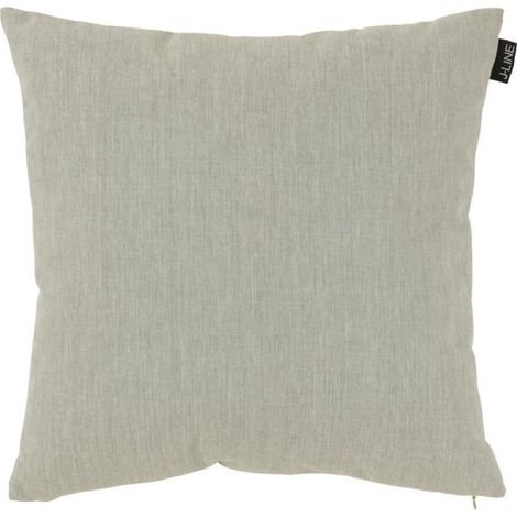 Coussin Déco "Poly" 50x50cm Gris (1/4)