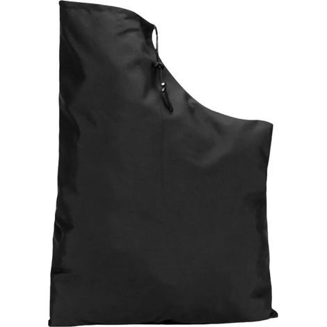 Sac de rangement pour souffleur, sac de collecte avec fermeture éclair et cordon de serrage, adapté aux accessoires de déchiqueteuse, aspirateur de jardin et souffleur (noir) (1/5)