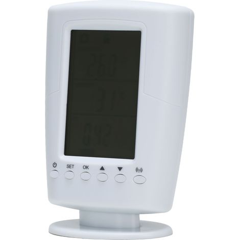Kabellose Thermostat-Steckdose, multifunktional, automatisch programmierbar, digitaler Temperaturregler, Steckdose für den Heimgebrauch, EU-Stecker 230 V (1/5)