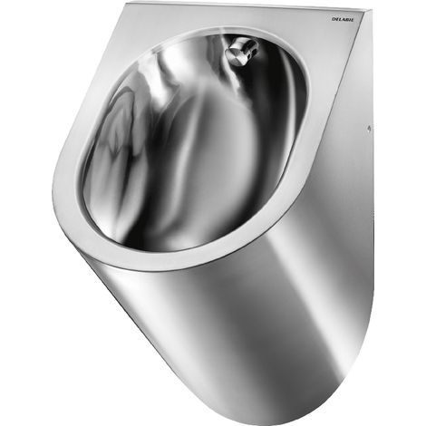 Delabie Urinal DELTA Anschl. von hi. Edst. 1.4301 außen sat innen pol.