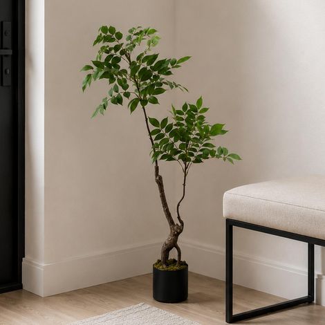 110cm Artificial Toona Sinensis Tree Evergreen - Premium Quality (1/5)