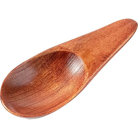 Cuillère En Bois - Cuillère À Thé Miniature À Manche Court - Pour Café Lait En Poudre Sucre Bonbons - 1 Pièce (1/5)
