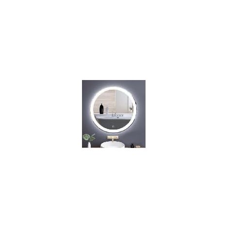 miroir salle de bain avec eclairage miroir led salle de bain miroir lumineux salle de bain miroir mural salle de bain miroir connecté miroir rond le