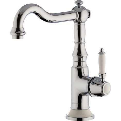 PaulGurkes Küchenarmatur Retro Waschtischarmatur Nostalgie Wasserhahn (1/3)