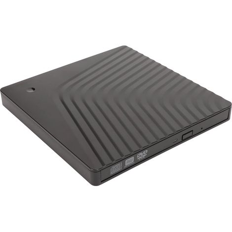 Lecteur DVD externe amovible haute vitesse, boîtier de 9,5 mm d'épaisseur pour ordinateur de bureau ou portable. (1/5)