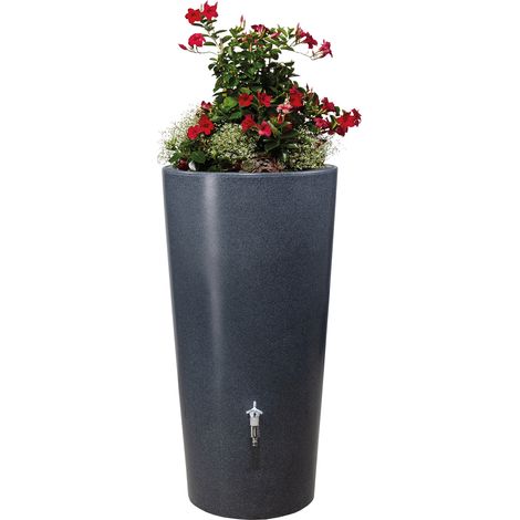 GARANTIA STONE 2en1 depósito de agua de lluvia 210 L lava incl. jardinera