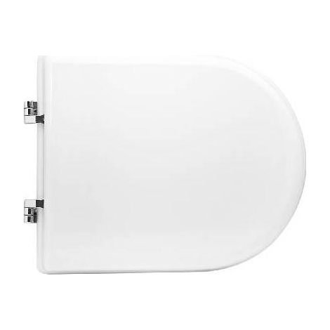 SIÈGE DE WC POUR OLYMPIA VASE VOGUE FORMA 7 Dimensions : Blanc - Charnières à anneaux