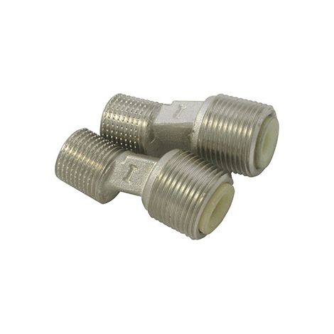 KLUDI-Ersatzteil S-Anschluss G1/2xG3/4 mit Schalldämpfer Neutral, 7655100-00