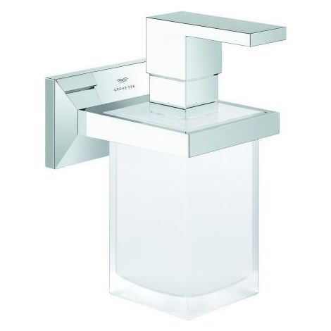 Halter Allure Brilliant 40894 avec distributeur de savon chromé