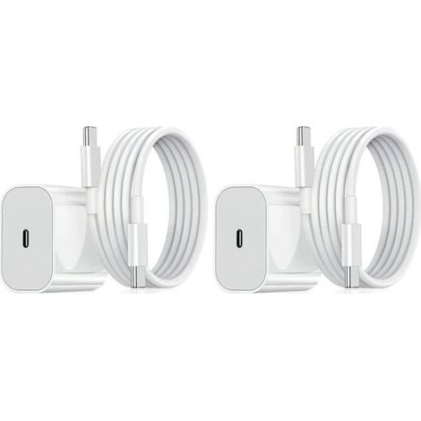 Samsung 20W Schnellladegerät mit USB-C-Kabel (2er-Pack) für Galaxy-Smartphones (Weiß) (1/5)