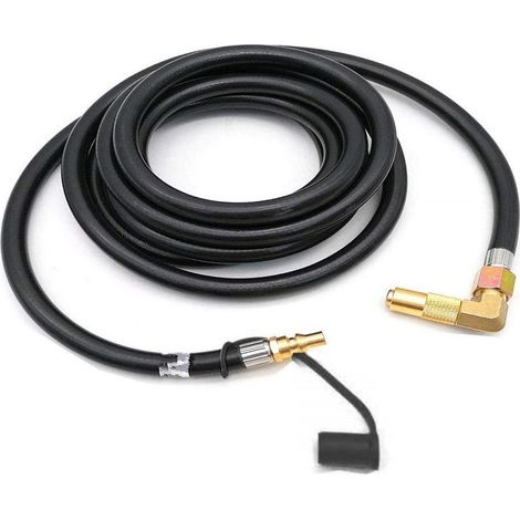 Tuyau d'extension de propane robuste de 1,5 m POL inversé mâle, accessoire pour remorque et fournitures de cuisine en plein air