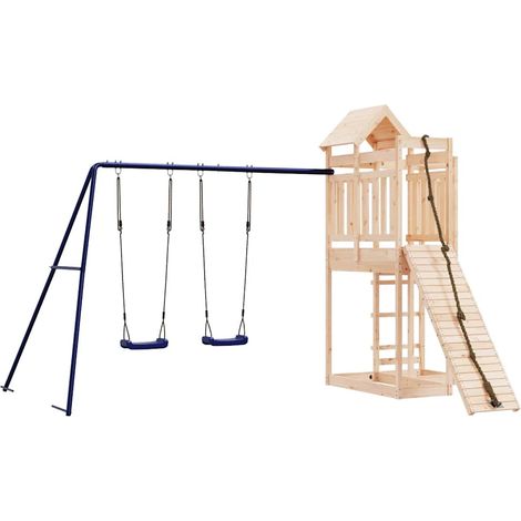 Maison Exclusive - Spielturm Massivholz Kiefer (1/5)