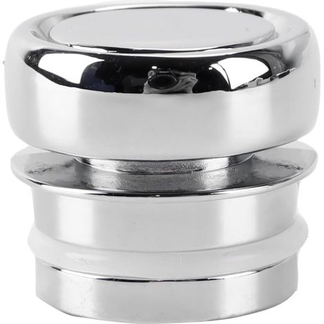 Cigarette Lighter Plug Zinc Alloy Dust Cover Universal Waterproof Cigarette Lighter Socket Accessories Replacement for Dustproof Plug (Silver)