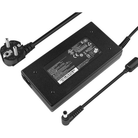 19,5V 6,15A 120W AC Chargeur Compatible avec Chicony A17-120P1A ADP-120RH D A120A010L MSI WF65 10TJ 10TI 10TH GS70 GL62 GP60 GE60 GE62 GE70 GE60 GP70 GP72 GE62VR Gateway S-7310M S-7320 (1/5)