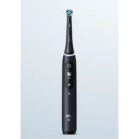 BRAUN ORAL-B IO8 NEGRO + ESTUCHE + 2 RECAMBIOS/ CEPILLO DE DIENTES ELÉCTRICO RECARGABLE / INTELIGENCIA ARTIFICIAL