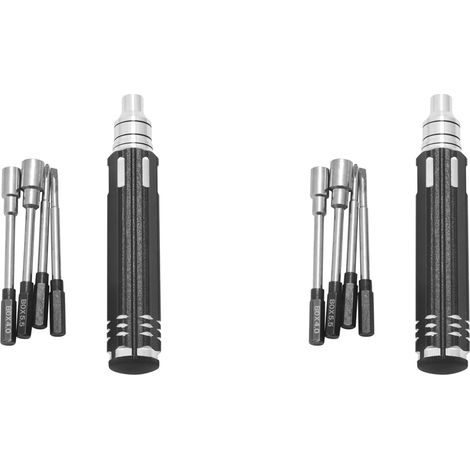 2X 8 en Un Ensemble de Tournevis à Six Pans Creux Kit D'Outils RC pour Voiture RC Camion Crawler Hélicoptère Drone Bateau (1/5)
