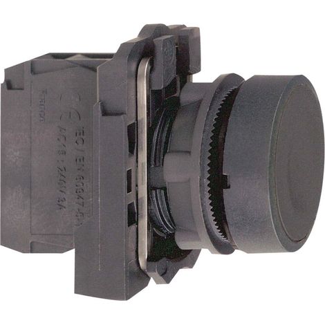 Schneider Electric Drucktaster flach, sw, 1S XB5AA21
