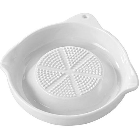Picadora de ajo, accesorios versátiles para rallar, picadora de jengibre, restaurante, cúrcuma, cebollas y queso (1/5)