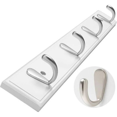 Shoe Rack, Wall Coat Rack, Wooden Coat Rack, Wall Hooks, Wall Mounted Coat Rack, Stainless Steel Coat Rack, Coat Rack, Entrance Hallway, Storage Organization A (1/5)