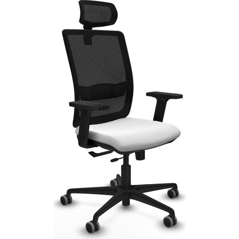 Chaise piqueras y crespo Haches noir mousse 65 mm roues (1/2)