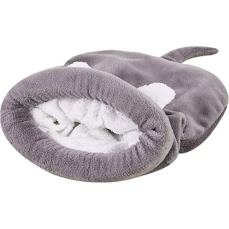 65x55cm Sac de Couchage pour Chien Chien Chat Lit Chaud en Peluche Nesting Literie Sac Lavable pour Petits Chiens Moyens Chats