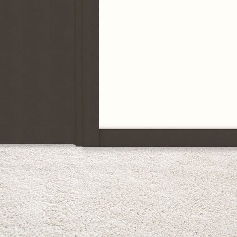 Plinthes assorties pour bloc-porte Premium aspect cuir basalte