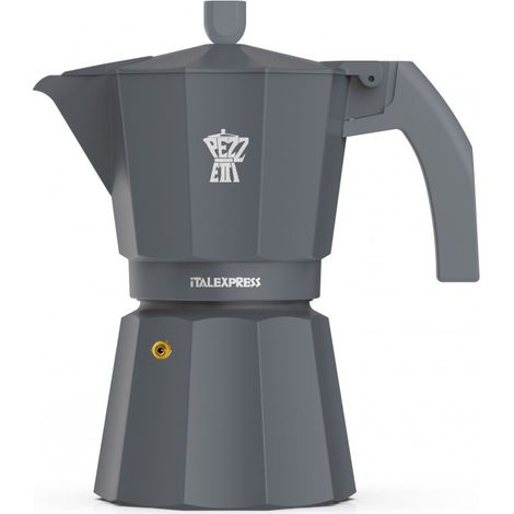 Cafetière Italienne - Aluminium - 3 Tasses - Bleu (1/2)