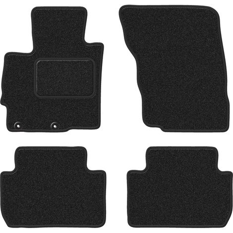 Tappetini auto in velluto per: Mitsubishi Eclipse Cross SUV (2017-) antracite (1/5)